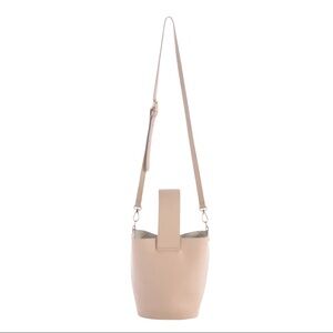 SHIRALEAH Nude Tory Top Handle Bag NWT